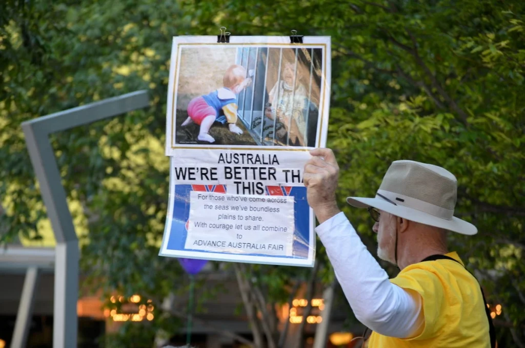 When professionals leave their workplaces to protest a law that prevents them doing their jobs ethically, something significant is happening. The camera needs to be there.
