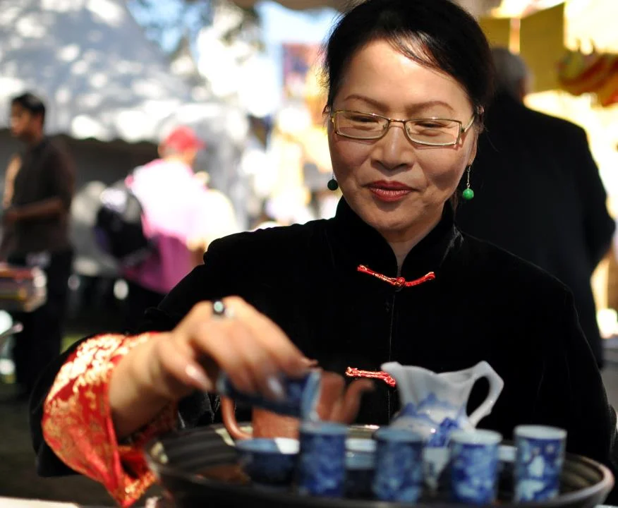 Tea ceremony is the opposite of martial arts to photograph. It is slow, deliberate, and gives you all the time you need to find the frame.